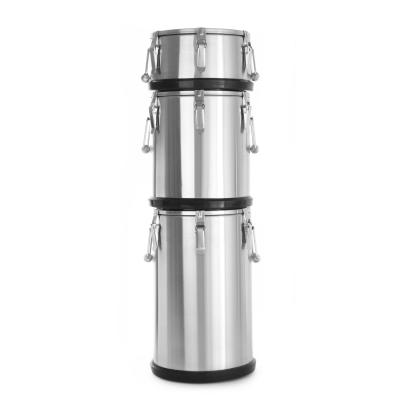 Dělený přenosný kontejner, HENDI, Profi Line, 10L, ⌀330x(H)220mm | 710104